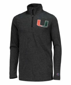 Promo π Champion Miami Hurricanes Field Day Quarter-Zip Pullover - Boys π