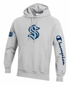 Buy 🔥 Champion Seattle Kraken Reverse Weave Hoodie - Men 🔔