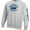 Promo 👏 Champion Seattle Kraken Reverse Weave Sweatshirt - Men 👏