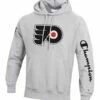 Discount 👏 Champion Philadelphia Flyers Reverse Weave Hoodie - Men 🧨
