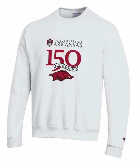 Flash Sale π Champion Arkansas Razorbacks 150th Anniversary Sweatshirt - Men π 1 Flash Sale π Champion Arkansas Razorbacks 150th Anniversary Sweatshirt - Men π