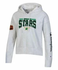 Outlet π Champion Dallas Stars Reverse Weave Hoodie - π© Women β€οΈ