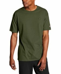Flash Sale βοΈ Champion Army Green Classic Tee - Men π₯