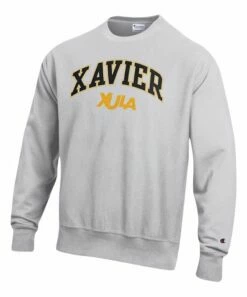 New π Champion Xavier Gold Arch Over Logo Reverse Weave Sweatshirt - Men π