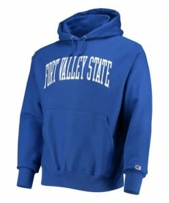 Best Sale 🎉 Champion Fort Valley State Wildcats Tall Arch Reverse Weave Hoodie - Men 👍