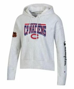 Budget 🎁 Champion Montreal Canadiens Reverse Weave Hoodie - 👩 Women ⭐
