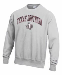 Coupon 😉 Champion Texas Southern Tigers Arch Over Logo Reverse Weave Sweatshirt - Men 😍