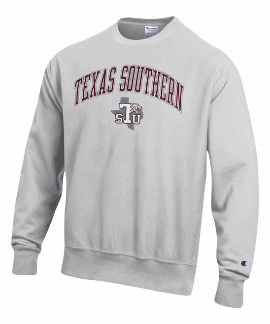 Coupon π Champion Texas Southern Tigers Arch Over Logo Reverse Weave Sweatshirt - Men π 1 Coupon π Champion Texas Southern Tigers Arch Over Logo Reverse Weave Sweatshirt - Men π