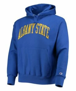Buy 😀 Champion Albany State Golden Rams Tall Arch Reverse Weave Hoodie - Men 🔔