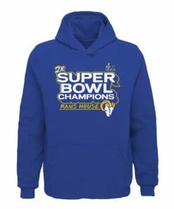 Hot Sale β Fanatics Los Angeles Rams Super Bowl LVI Champions Parade Pullover Hoodie - Boys π