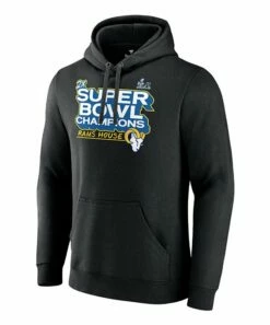 Best deal ⌛ Fanatics Los Angeles Rams Super Bowl LVI Champions Parade Celebration Pullover Hoodie - Men ✨