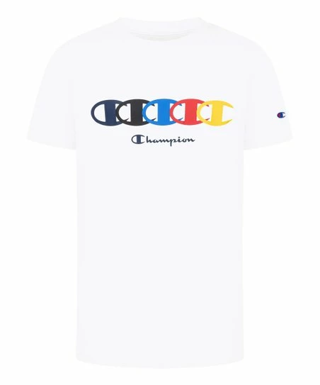 Cheap π Champion White 'Champion' Ring Logo Crewneck Tee - Boys π― 1 Cheap π Champion White 'Champion' Ring Logo Crewneck Tee - Boys π―