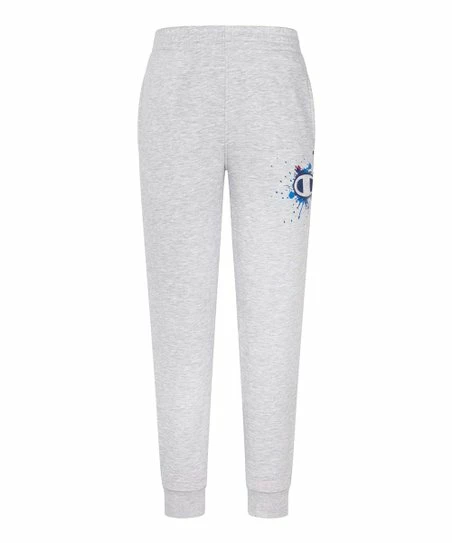 Discount π Champion Oxford Heather KO C Paint Splatter Fleece Jogger - Boys π 1 Discount π Champion Oxford Heather KO C Paint Splatter Fleece Jogger - Boys π