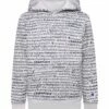Cheap 👍 Champion Oxford Heather Hand-Drawn All-Over Print Fleece Hoodie - Boys ⌛