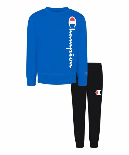Best reviews of π Champion Bozetto Blue 'Champion' Crewneck Sweatshirt & Navy Joggers - Toddler & Boys β 1 Best reviews of π Champion Bozetto Blue 'Champion' Crewneck Sweatshirt & Navy Joggers - Toddler & Boys β