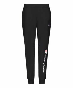 Best Pirce π Champion Black Script Fleece Joggers - Boys π