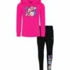Best reviews of 🥰 Champion Wow Pink 'Champion' Block Text Hoodie & Black Leggings - Toddler & 👧 Girls 🥰