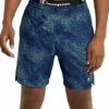 Best Pirce 🎁 Champion Scribble Wash Bright Royal 7'' AOP MVP Shorts - Men 😀