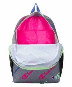 Best reviews of 🌟 Champion Gray & Pink Logo Youthquake 🎒 Backpack 🌟 -Champion Sales zu106240862 alt 3 tm1654868554