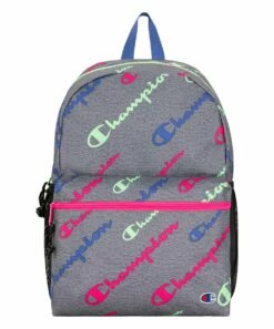 Best reviews of 🌟 Champion Gray & Pink Logo Youthquake 🎒 Backpack 🌟