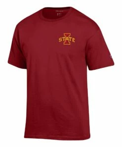 Outlet 🥰 Champion Iowa State Cyclones Stack 2Hit Crewneck Tee - Men 🧨