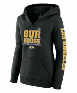 Cheap 🔥 Fanatics Los Angeles Rams Super Bowl LVI Champions Hometown Audible Hoodie - 👩 Women 🔔