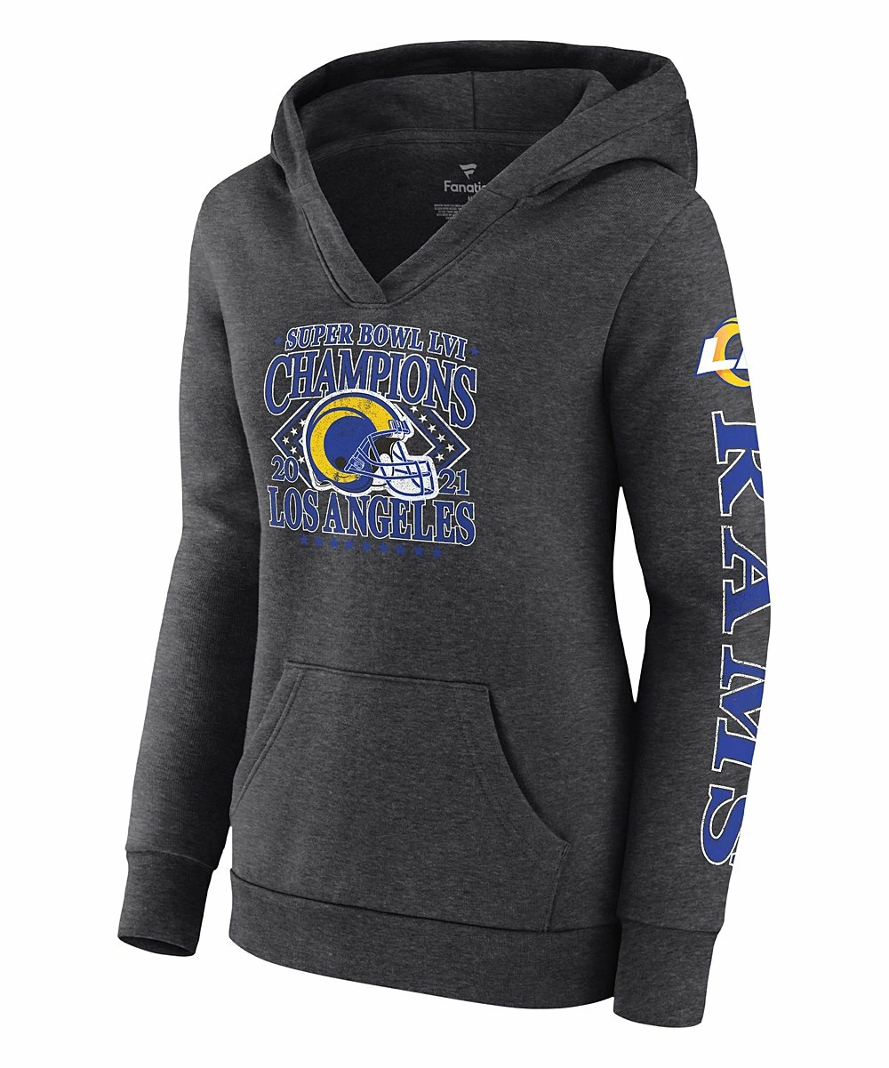 Hot Sale π― Fanatics Los Angeles Rams Super Bowl LVI Champions Retro Pullover Hoodie - π© Women π 1 Hot Sale π― Fanatics Los Angeles Rams Super Bowl LVI Champions Retro Pullover Hoodie - π© Women π