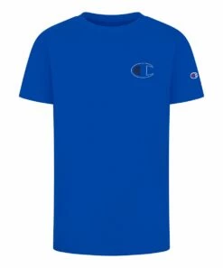 Cheapest 🔔 Champion Bozetto Blue Logo Tee - Boys 🔥