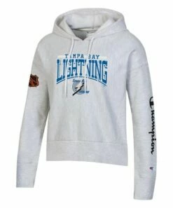 Promo 🎁 Champion Tampa Bay Lightning Reverse-Weave Hoodie - 👩 Women 🛒