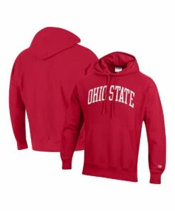 Best deal 🔔 Champion Ohio State Buckeyes Reverse-Weave Fleece Hoodie - Big & Tall 😍 -Champion Sales zu107622862 alt 2 tm1660566682
