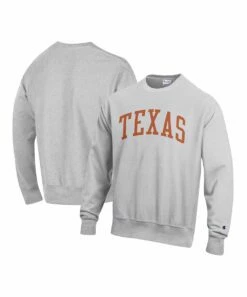New 🎁 Champion Texas Longhorns Reverse-Weave Fleece Crewneck Sweatshirt - Big & Tall 🔥 -Champion Sales zu107622984 alt 2 tm1660566834
