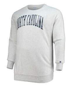 Deals 🛒 Champion North Carolina Tar 👠 Heels Reverse-Weave Fleece Crewneck Sweatshirt - Big & Tall 😀