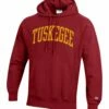 Outlet 🎁 Champion Tuskegee Golden Tigers Tall Arch Pullover Hoodie - Men ⭐