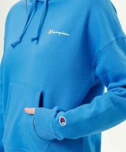 Flash Sale ❤️ Champion Blue Jay Logo Powerblend Hoodie - 👩 Women 🎉 -Champion Sales zu108148222 alt 2 tm1669163303