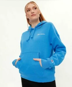 Flash Sale ❤️ Champion Blue Jay Logo Powerblend Hoodie - 👩 Women 🎉 -Champion Sales zu108148222 alt 3 tm1669163303