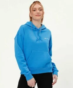 Flash Sale ❤️ Champion Blue Jay Logo Powerblend Hoodie - 👩 Women 🎉