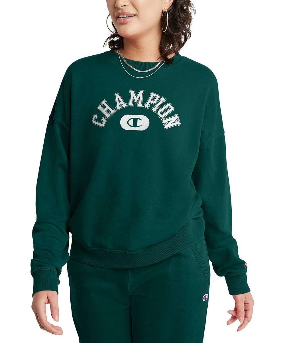 Flash Sale π Champion Forest Peak Green Powerblend Vintage Wash Crewneck Sweatshirt - π© Women π 1 Flash Sale π Champion Forest Peak Green Powerblend Vintage Wash Crewneck Sweatshirt - π© Women π