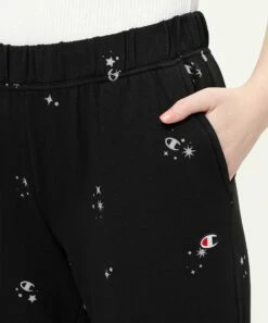 Deals 😀 Champion C The Stars Black Sweatpants - 👩 Women 🥰 -Champion Sales zu108148733 alt 2 tm1669163303