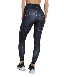Cheap 🎁 Champion Black Paint Spatter Absolute Eco Leggings - 👩 Women 😍 -Champion Sales zu108148761 alt 3 tm1667917447