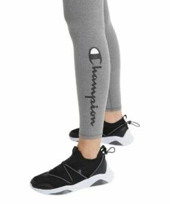 Best deal ✔️ Champion Ebony Heather Eco High Rise Leggings - 👩 Women 🤩 -Champion Sales zu108148914 alt 2 tm1667917447