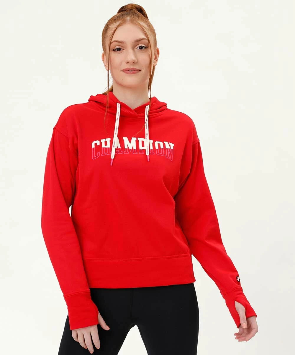 Coupon π Champion Cheerful Red Game Day Eco Hoodie - π© Women π 1 Coupon π Champion Cheerful Red Game Day Eco Hoodie - π© Women π