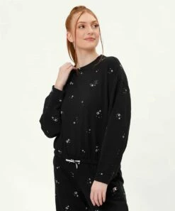 Flash Sale ❤️ Champion C The Stars Black Drawstring Pullover - 👩 Women 🎁