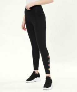 Cheap 🌟 Champion Black Absolute Eco Leggings - 👩 Women 😀