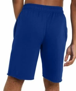 Best reviews of 👏 Champion Valiant Blue 10'' Drawstring Pocket Powerblend Athletic Shorts - Men 🎁 -Champion Sales zu108150722 alt 2 tm1664821400