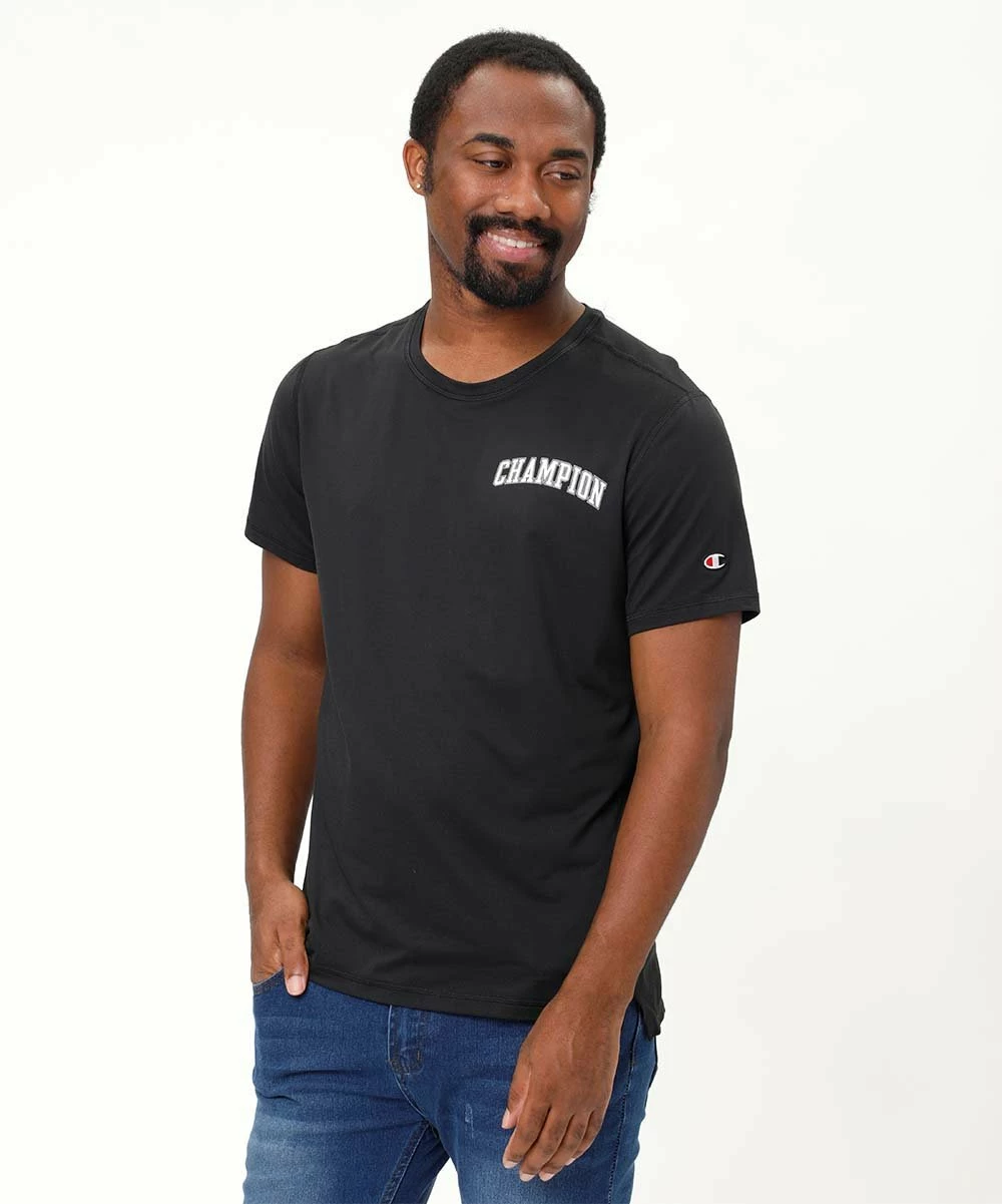 Best reviews of π Champion Black Micro-Mesh MVP Logo Tee - Men π 1 Best reviews of π Champion Black Micro-Mesh MVP Logo Tee - Men π