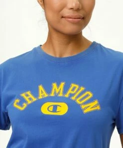 Cheapest ✔️ Champion Deep Dazzling Blue Solar Wash The Classic Tee - 👩 Women 🛒 -Champion Sales zu108154366 alt 2 tm1666787553
