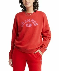 Top 10 π Champion New Ripe Red Solar Wash Powerblend Crewneck Sweatshirt - π© Women π 6 Top 10 π Champion New Ripe Red Solar Wash Powerblend Crewneck Sweatshirt - π© Women π -Champion Sales zu108154368 alt 1 tm1663424259