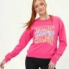 Top 10 👏 Champion Wow Pink 'Champion' Powerblend Crewneck Pullover - 👩 Women 🎉