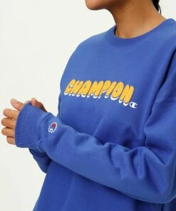 Hot Sale π€© Champion Deep Dazzling Blue Powerblend Crewneck Sweatshirt - π© Women π― 5 Hot Sale π€© Champion Deep Dazzling Blue Powerblend Crewneck Sweatshirt - π© Women π― -Champion Sales zu108154407 alt 2 tm1666787553