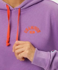 Discount ✔️ Champion Creative Mauve Solar Wash Powerblend Hoodie - 👩 Women 👍 -Champion Sales zu108154686 alt 2 tm1666787553